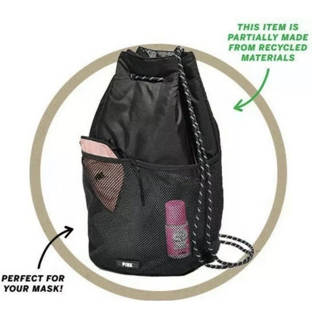 2 NWT VS PINK Drawstring Bags